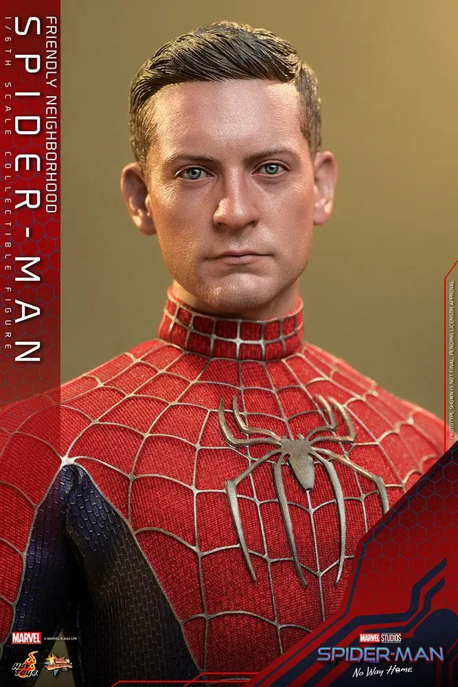 Spider-Man: No Way Home Movie Masterpiece Action Figure 1/6 Friendly Neighborhood Spider-Man 30 cm product photo