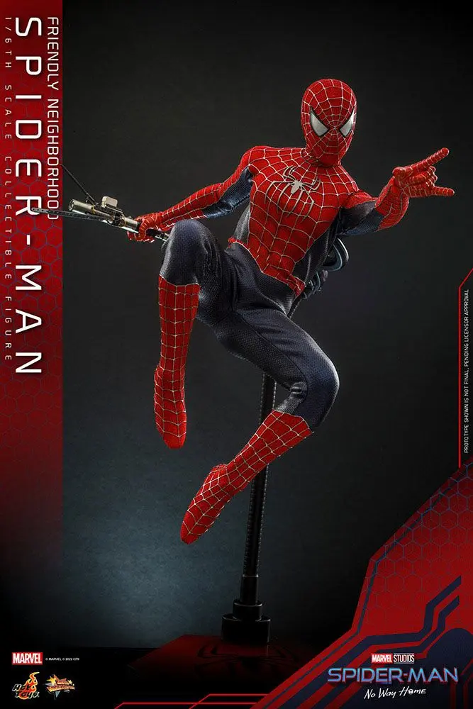 Spider-Man: No Way Home Movie Masterpiece Action Figure 1/6 Friendly Neighborhood Spider-Man 30 cm product photo