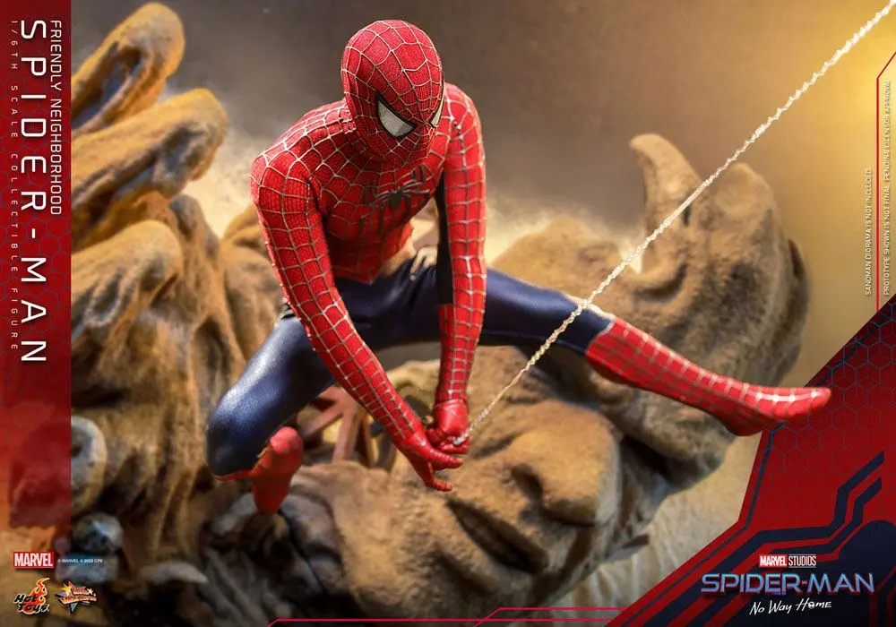 Spider-Man: No Way Home Movie Masterpiece Action Figure 1/6 Friendly Neighborhood Spider-Man 30 cm product photo