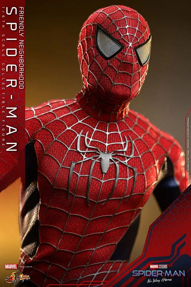 Spider-Man: No Way Home Movie Masterpiece Action Figure 1/6 Friendly Neighborhood Spider-Man 30 cm product photo