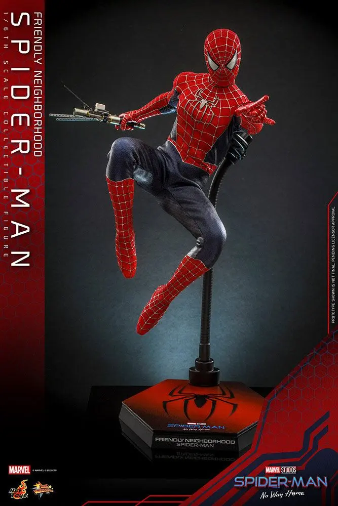 Spider-Man: No Way Home Movie Masterpiece Action Figure 1/6 Friendly Neighborhood Spider-Man 30 cm product photo