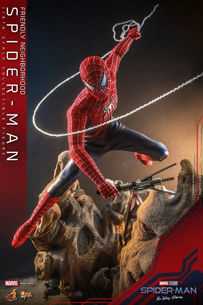 Spider-Man: No Way Home Movie Masterpiece Action Figure 1/6 Friendly Neighborhood Spider-Man 30 cm product photo