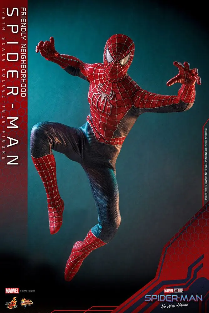 Spider-Man: No Way Home Movie Masterpiece Action Figure 1/6 Friendly Neighborhood Spider-Man 30 cm product photo