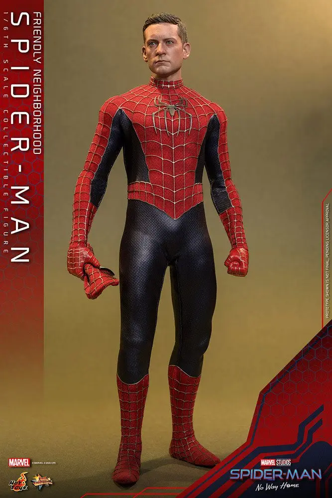 Spider-Man: No Way Home Movie Masterpiece Action Figure 1/6 Friendly Neighborhood Spider-Man 30 cm product photo