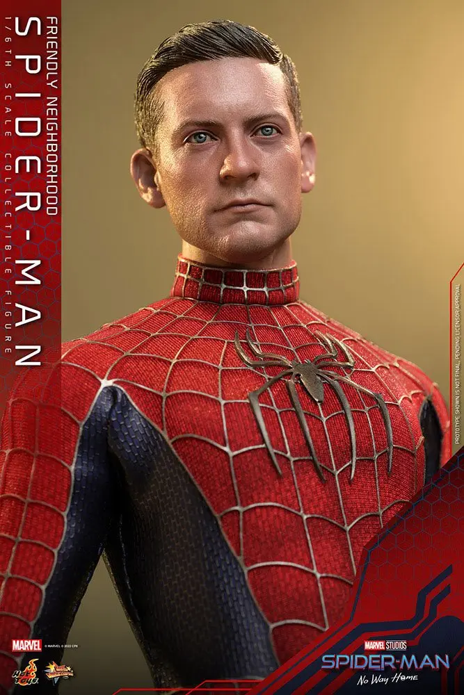 Spider-Man: No Way Home Movie Masterpiece Action Figure 1/6 Friendly Neighborhood Spider-Man 30 cm product photo