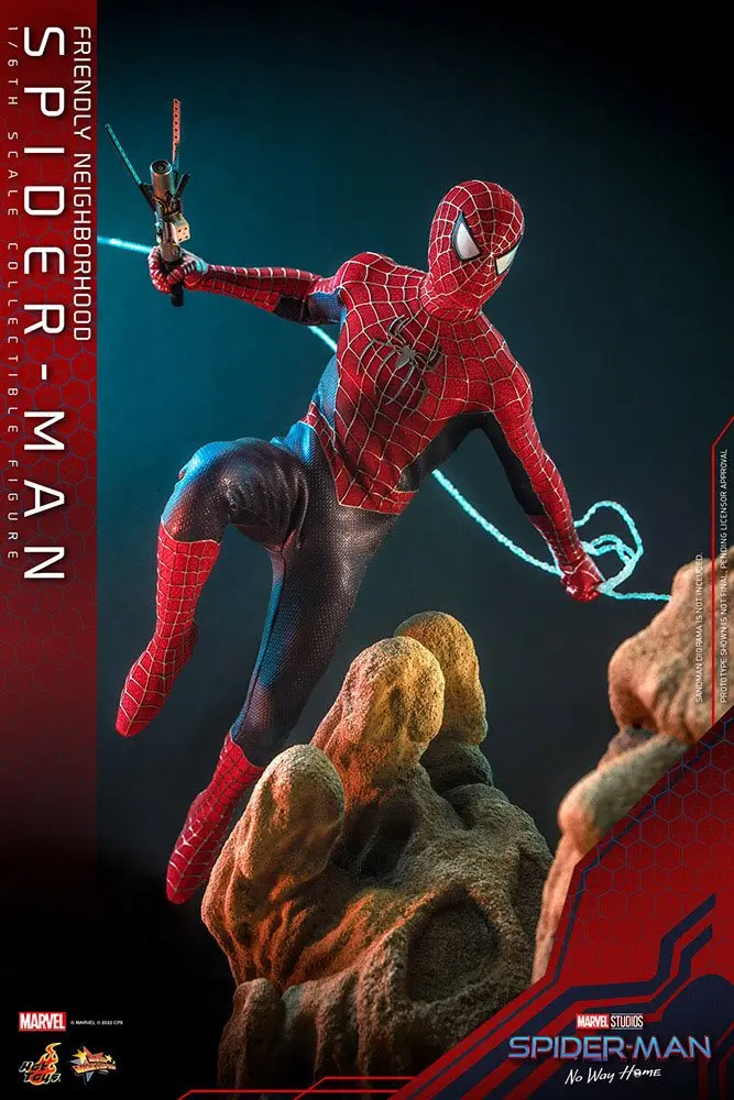 Spider-Man: No Way Home Movie Masterpiece Action Figure 1/6 Friendly Neighborhood Spider-Man 30 cm product photo