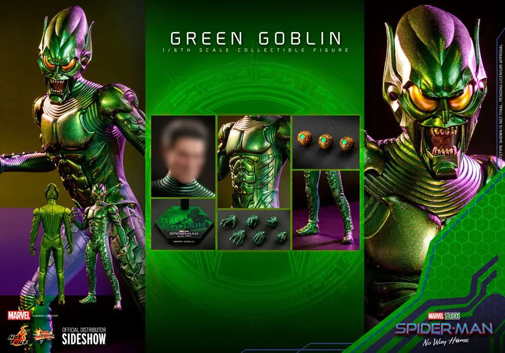 Spider-Man: No Way Home Movie Masterpiece Action Figure 1/6 Green Goblin 30 cm product photo