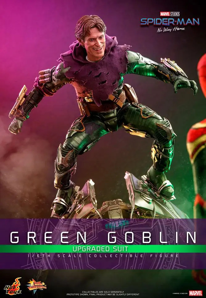 Spider-Man: No Way Home Movie Masterpiece Action Figure 1/6 Green Goblin (Upgraded Suit) 30 cm product photo
