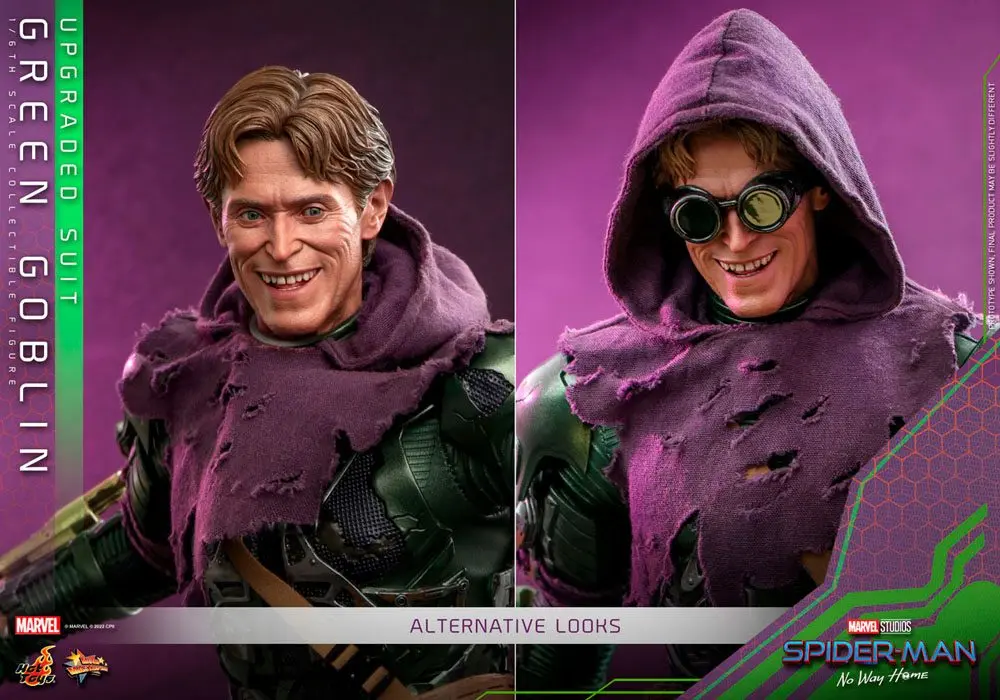Spider-Man: No Way Home Movie Masterpiece Action Figure 1/6 Green Goblin (Upgraded Suit) 30 cm product photo