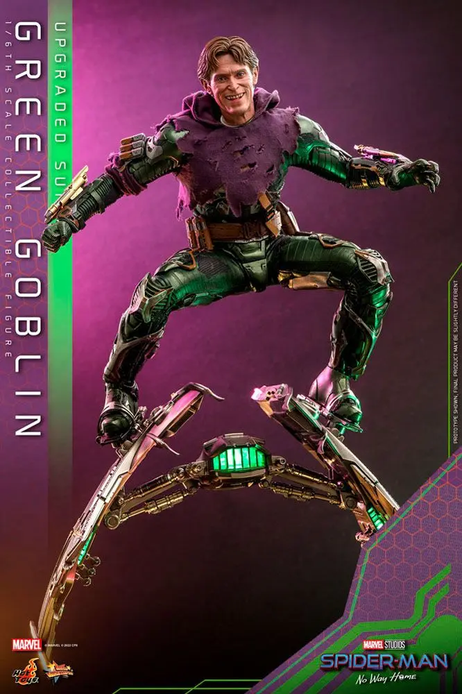 Spider-Man: No Way Home Movie Masterpiece Action Figure 1/6 Green Goblin (Upgraded Suit) 30 cm product photo
