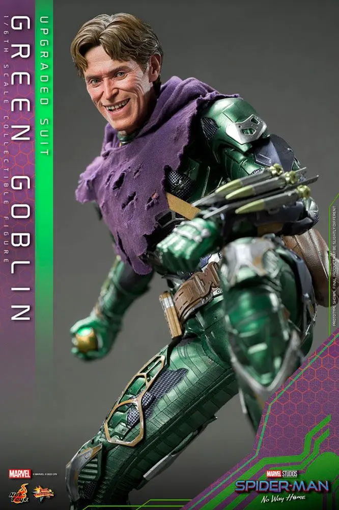 Spider-Man: No Way Home Movie Masterpiece Action Figure 1/6 Green Goblin (Upgraded Suit) 30 cm product photo