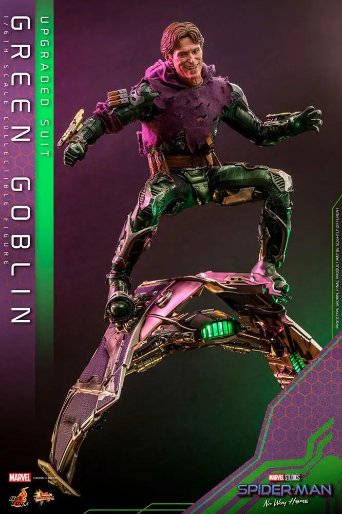 Spider-Man: No Way Home Movie Masterpiece Action Figure 1/6 Green Goblin (Upgraded Suit) 30 cm product photo