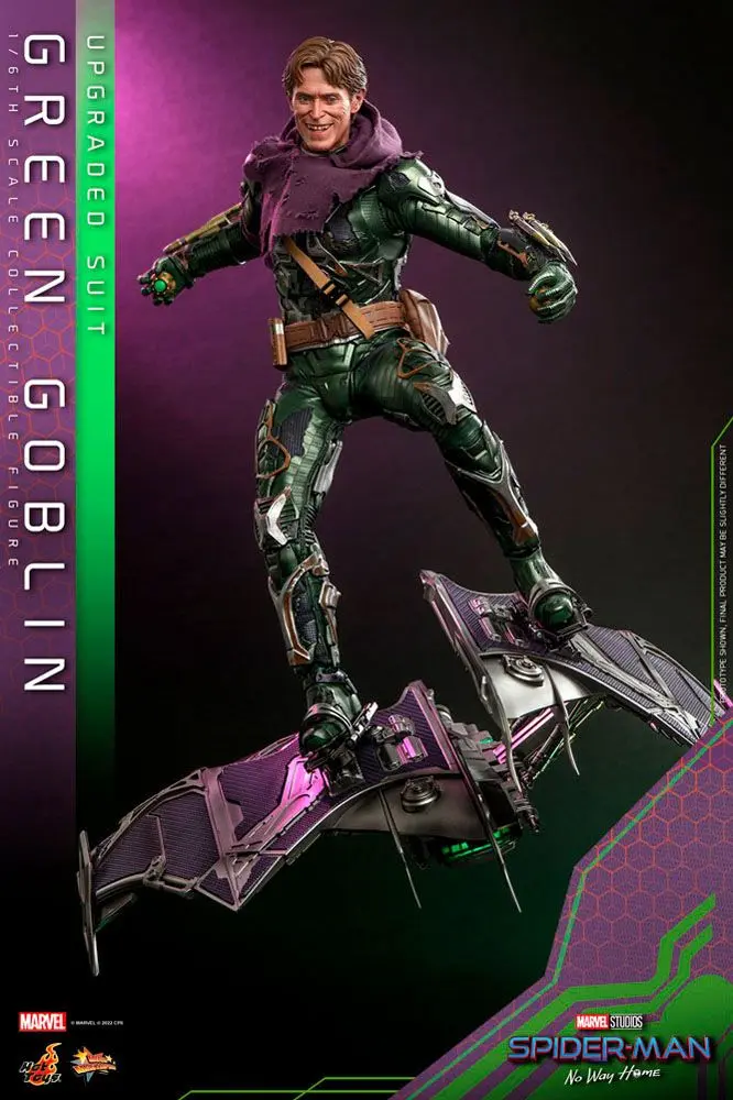 Spider-Man: No Way Home Movie Masterpiece Action Figure 1/6 Green Goblin (Upgraded Suit) 30 cm product photo