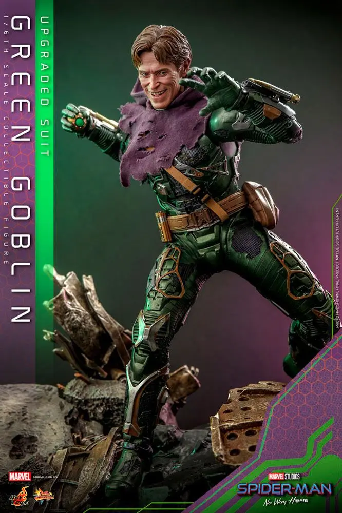 Spider-Man: No Way Home Movie Masterpiece Action Figure 1/6 Green Goblin (Upgraded Suit) 30 cm product photo