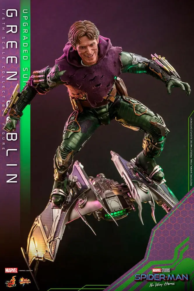 Spider-Man: No Way Home Movie Masterpiece Action Figure 1/6 Green Goblin (Upgraded Suit) 30 cm product photo