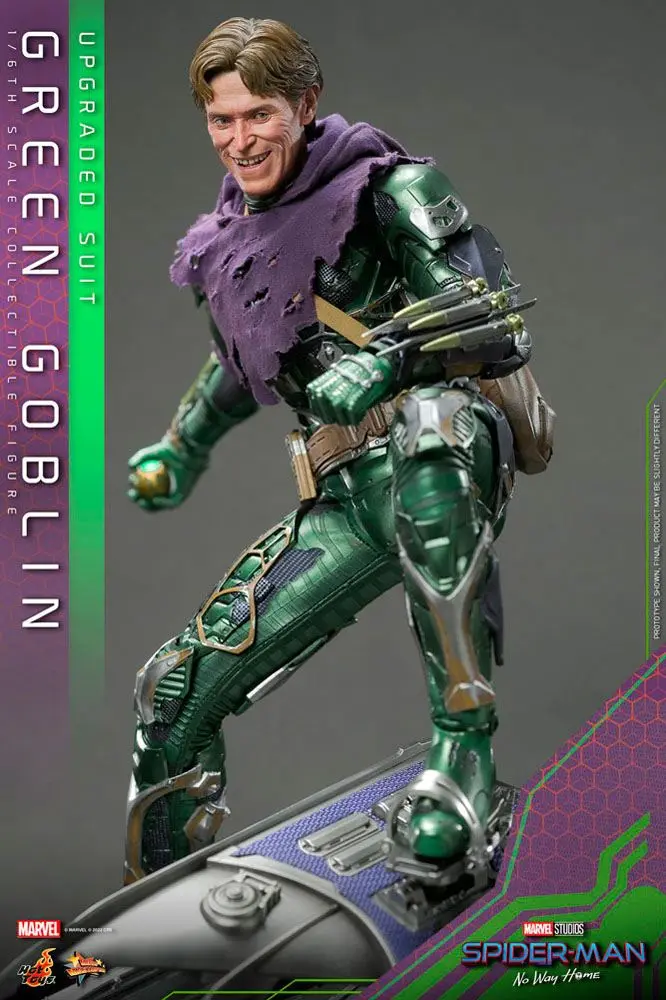 Spider-Man: No Way Home Movie Masterpiece Action Figure 1/6 Green Goblin (Upgraded Suit) 30 cm product photo