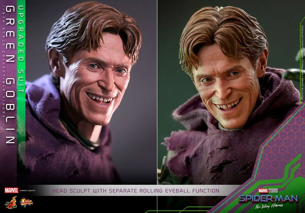 Spider-Man: No Way Home Movie Masterpiece Action Figure 1/6 Green Goblin (Upgraded Suit) 30 cm product photo