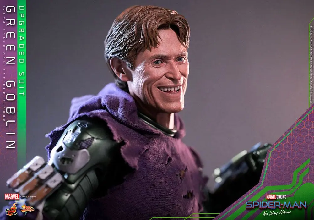 Spider-Man: No Way Home Movie Masterpiece Action Figure 1/6 Green Goblin (Upgraded Suit) 30 cm product photo