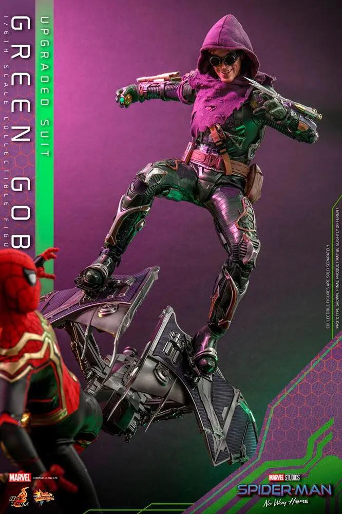 Spider-Man: No Way Home Movie Masterpiece Action Figure 1/6 Green Goblin (Upgraded Suit) 30 cm product photo