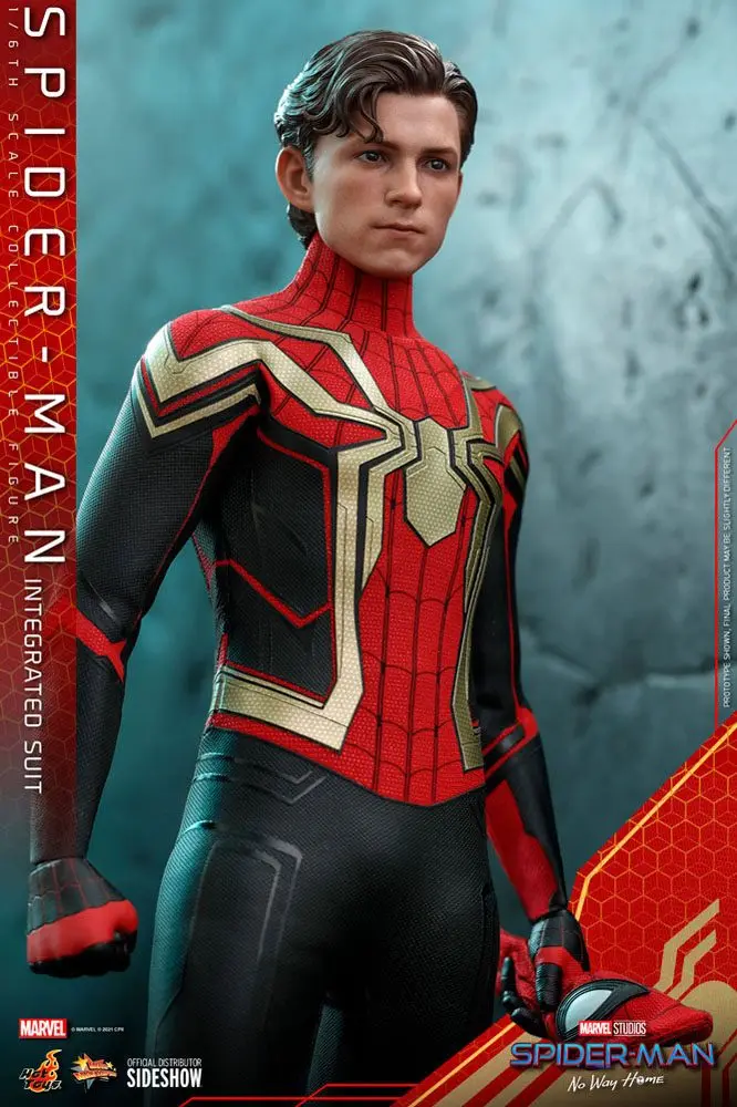 Spider-Man: No Way Home Movie Masterpiece Action Figure 1/6 Spider-Man (Integrated Suit) 29 cm product photo