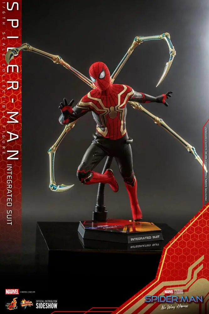 Spider-Man: No Way Home Movie Masterpiece Action Figure 1/6 Spider-Man (Integrated Suit) 29 cm product photo
