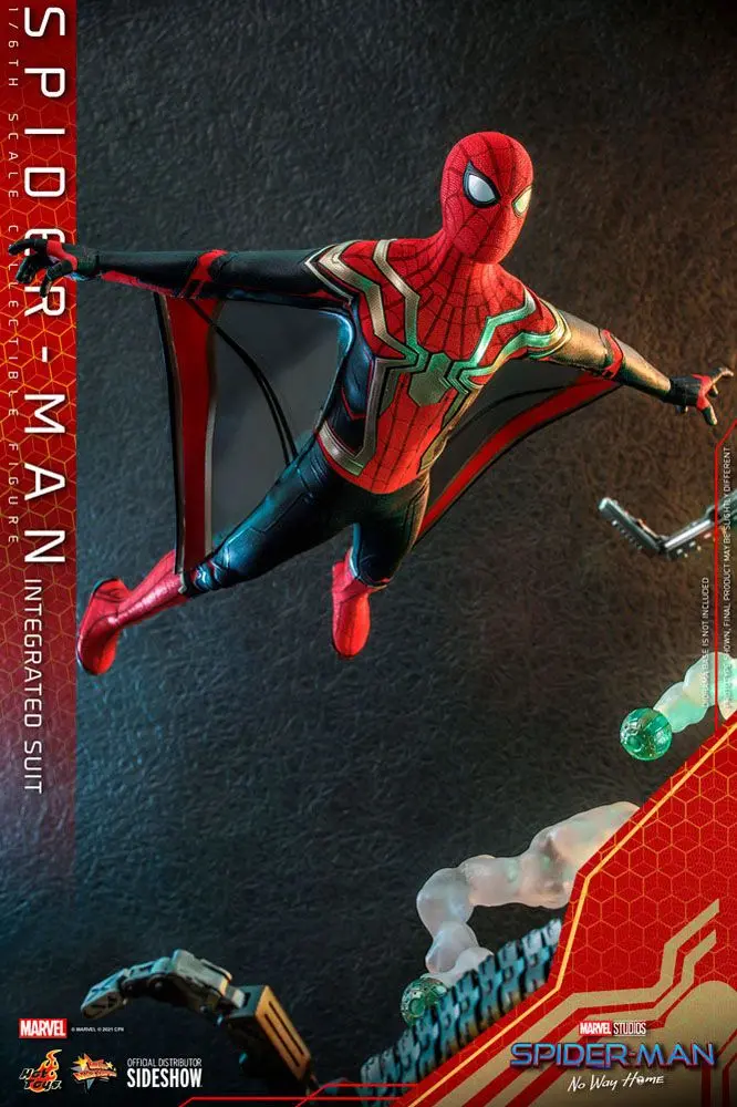 Spider-Man: No Way Home Movie Masterpiece Action Figure 1/6 Spider-Man (Integrated Suit) 29 cm product photo