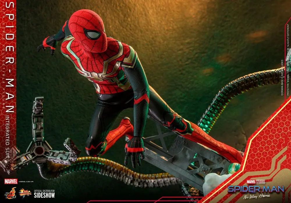 Spider-Man: No Way Home Movie Masterpiece Action Figure 1/6 Spider-Man (Integrated Suit) 29 cm product photo