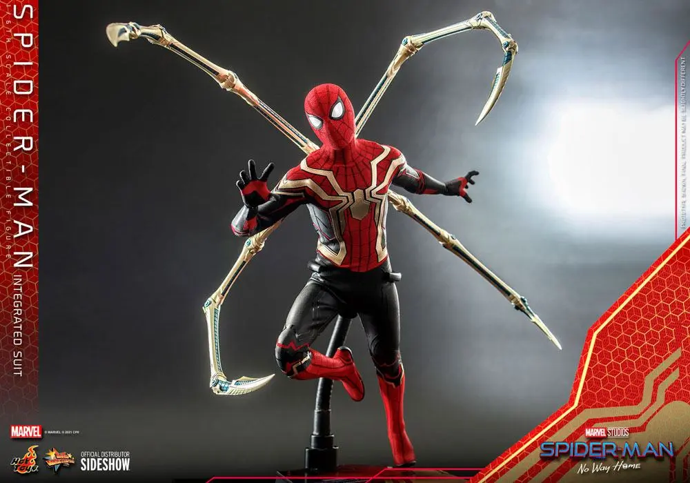 Spider-Man: No Way Home Movie Masterpiece Action Figure 1/6 Spider-Man (Integrated Suit) 29 cm product photo