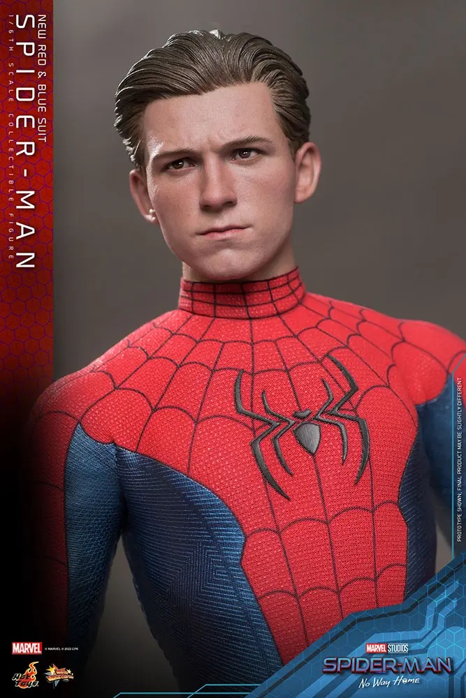 Spider-Man: No Way Home Movie Masterpiece Action Figure 1/6 Spider-Man (New Red and Blue Suit) 28 cm product photo