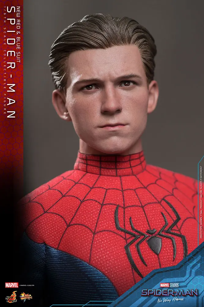 Spider-Man: No Way Home Movie Masterpiece Action Figure 1/6 Spider-Man (New Red and Blue Suit) 28 cm product photo