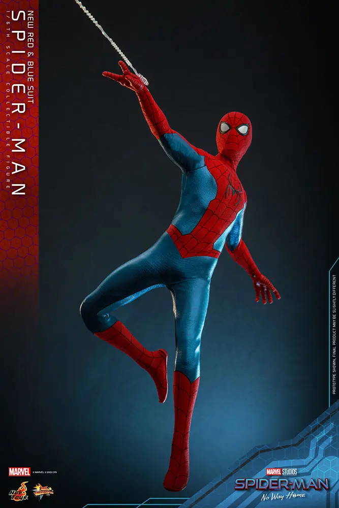 Spider-Man: No Way Home Movie Masterpiece Action Figure 1/6 Spider-Man (New Red and Blue Suit) 28 cm product photo