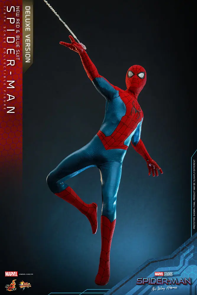 Spider-Man: No Way Home Movie Masterpiece Action Figure 1/6 Spider-Man (New Red and Blue Suit) (Deluxe Version) 28 cm product photo