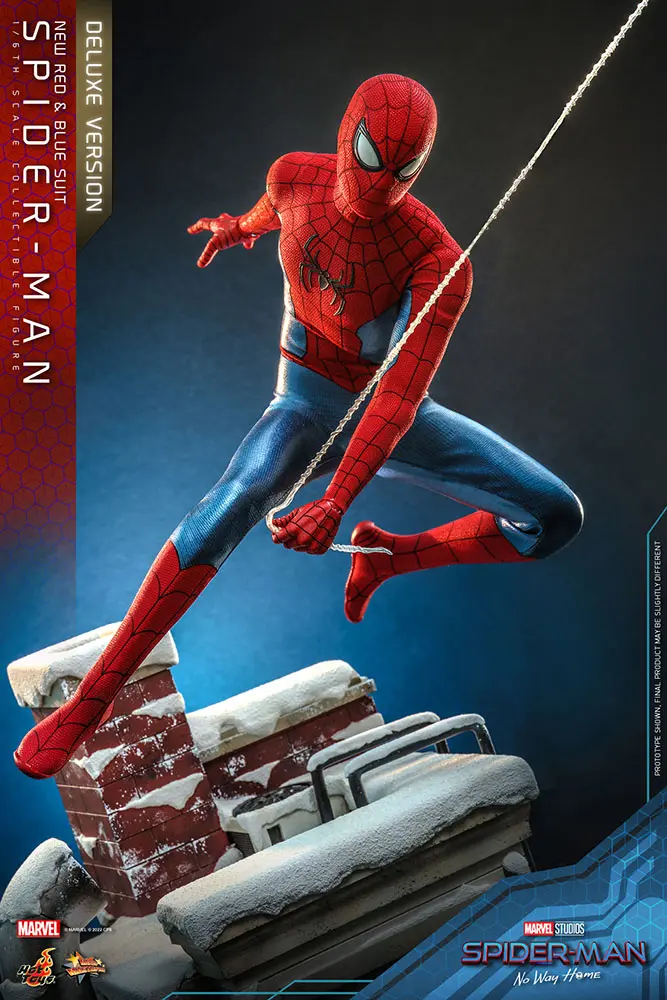 Spider-Man: No Way Home Movie Masterpiece Action Figure 1/6 Spider-Man (New Red and Blue Suit) (Deluxe Version) 28 cm product photo