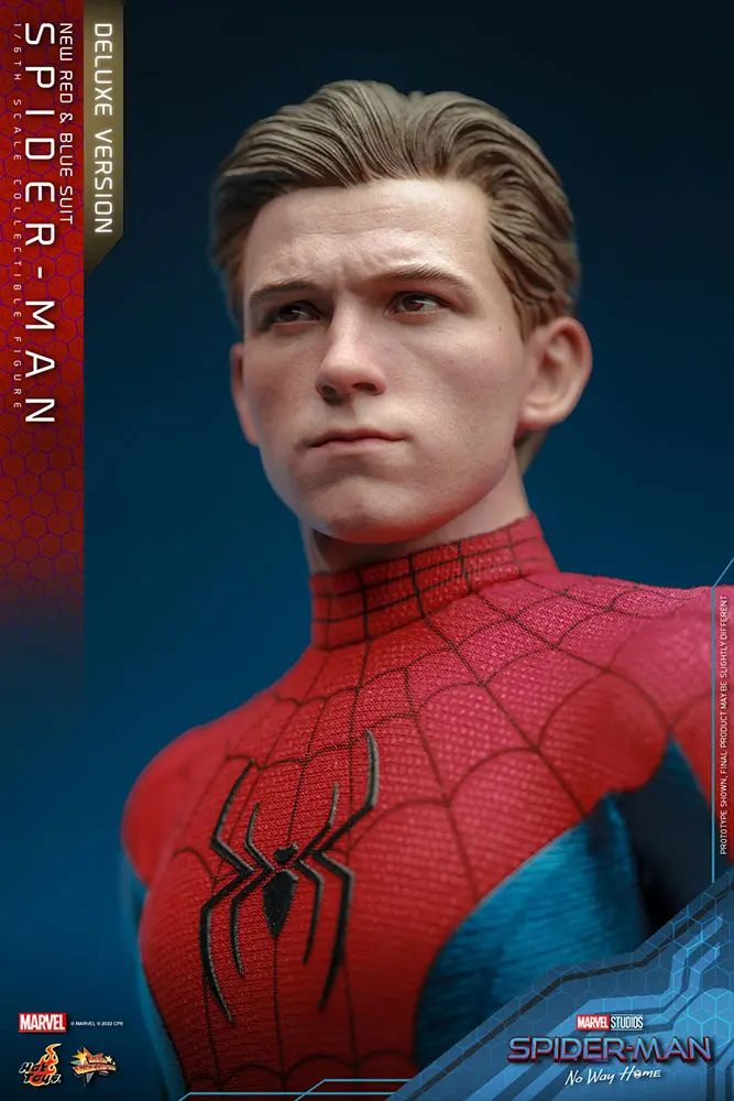 Spider-Man: No Way Home Movie Masterpiece Action Figure 1/6 Spider-Man (New Red and Blue Suit) (Deluxe Version) 28 cm product photo