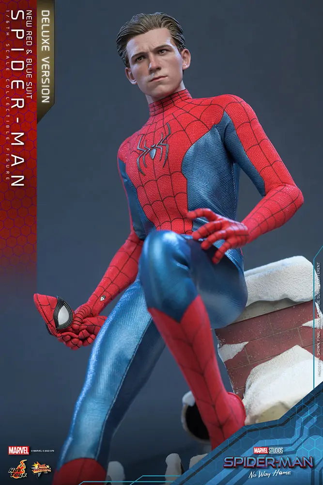 Spider-Man: No Way Home Movie Masterpiece Action Figure 1/6 Spider-Man (New Red and Blue Suit) (Deluxe Version) 28 cm product photo