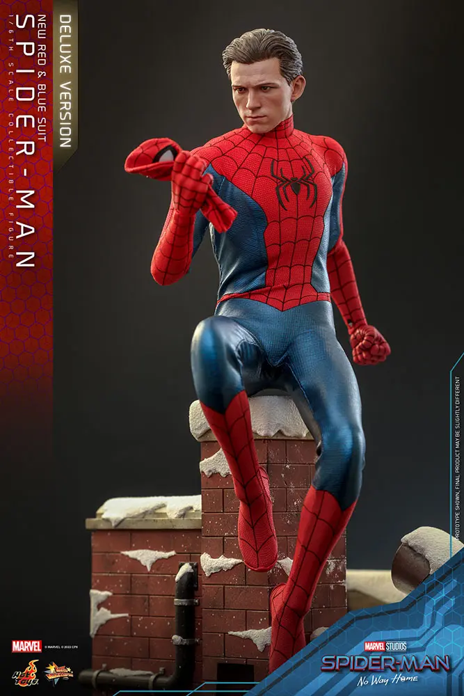 Spider-Man: No Way Home Movie Masterpiece Action Figure 1/6 Spider-Man (New Red and Blue Suit) (Deluxe Version) 28 cm product photo