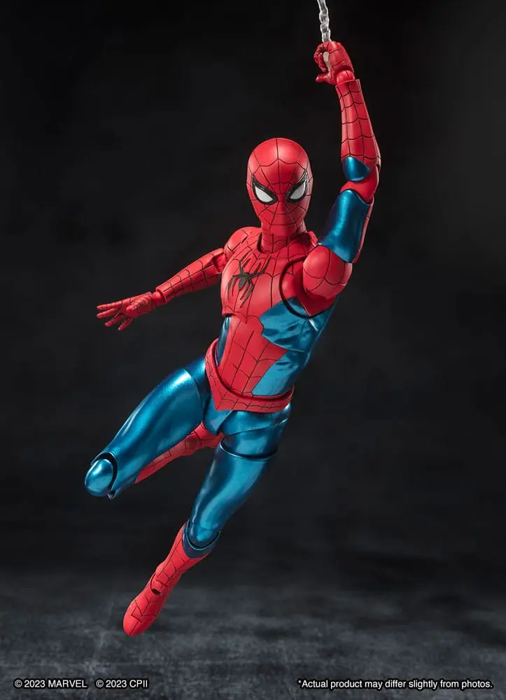 Spider-Man: No Way Home S.H. Figuarts Action Figure Spider-Man (New Red &amp; Blue Suit) 15 cm product photo