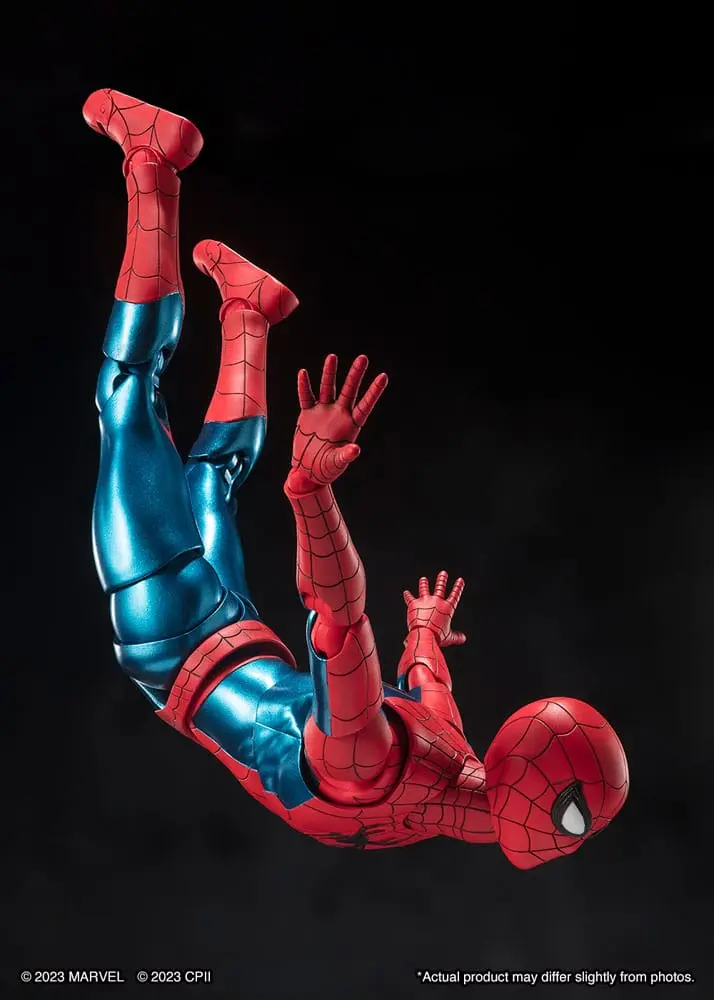 Spider-Man: No Way Home S.H. Figuarts Action Figure Spider-Man (New Red &amp; Blue Suit) 15 cm product photo