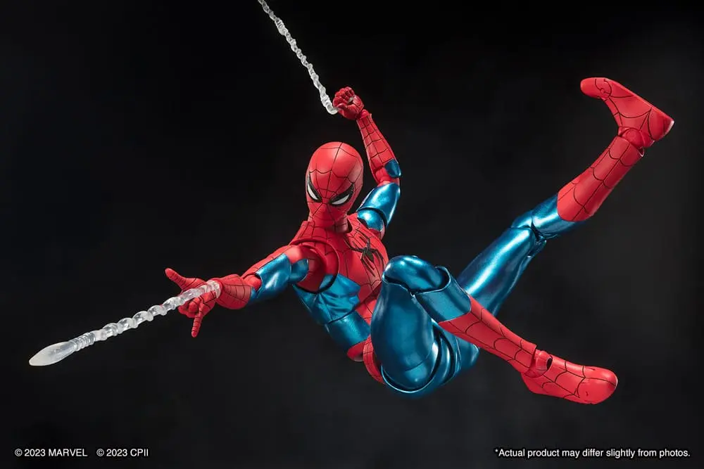 Spider-Man: No Way Home S.H. Figuarts Action Figure Spider-Man (New Red &amp; Blue Suit) 15 cm product photo