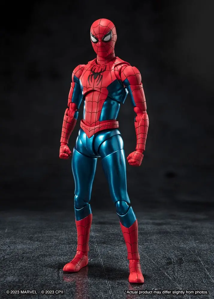 Spider-Man: No Way Home S.H. Figuarts Action Figure Spider-Man (New Red &amp; Blue Suit) 15 cm product photo
