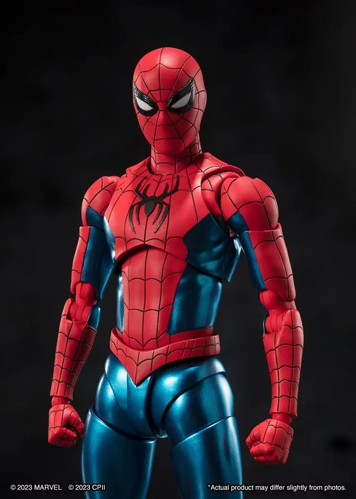 Spider-Man: No Way Home S.H. Figuarts Action Figure Spider-Man (New Red &amp; Blue Suit) 15 cm product photo