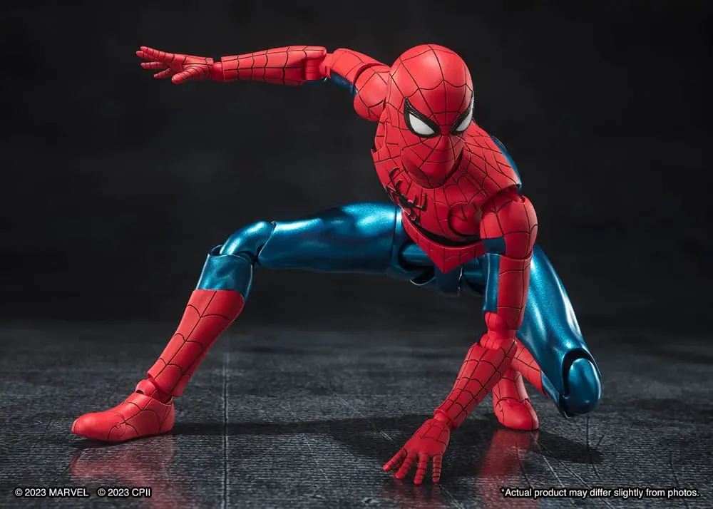 Spider-Man: No Way Home S.H. Figuarts Action Figure Spider-Man (New Red &amp; Blue Suit) 15 cm product photo