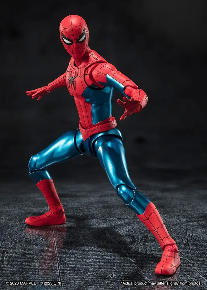 Spider-Man: No Way Home S.H. Figuarts Action Figure Spider-Man (New Red &amp; Blue Suit) 15 cm product photo