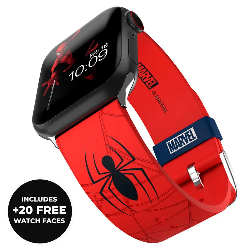 Marvel Spiderman Smartwatch strap + face designs product photo