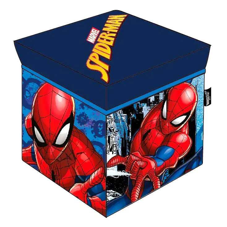 Marvel Spiderman storage cube product photo