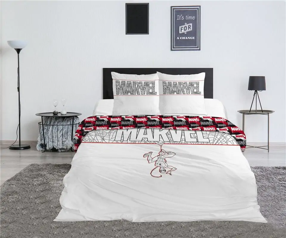 Marvel Spiderman cotton duvet cover bed 135cm product photo