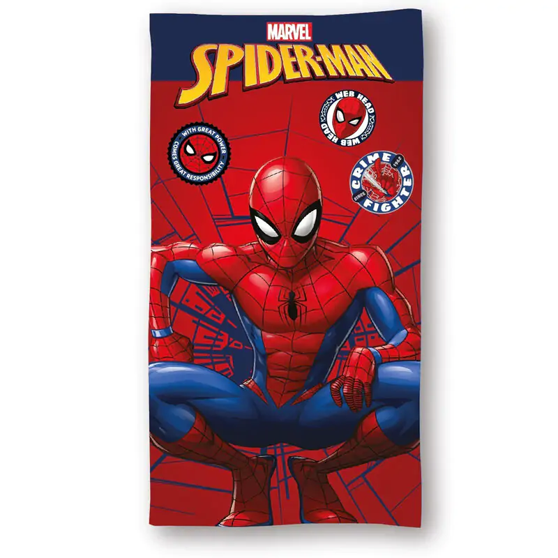 Marvel Spiderman cotton beach towel product photo