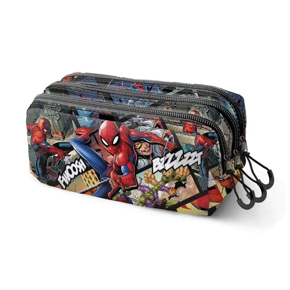 Marvel Spiderman Panels triple pencil case termékfotó