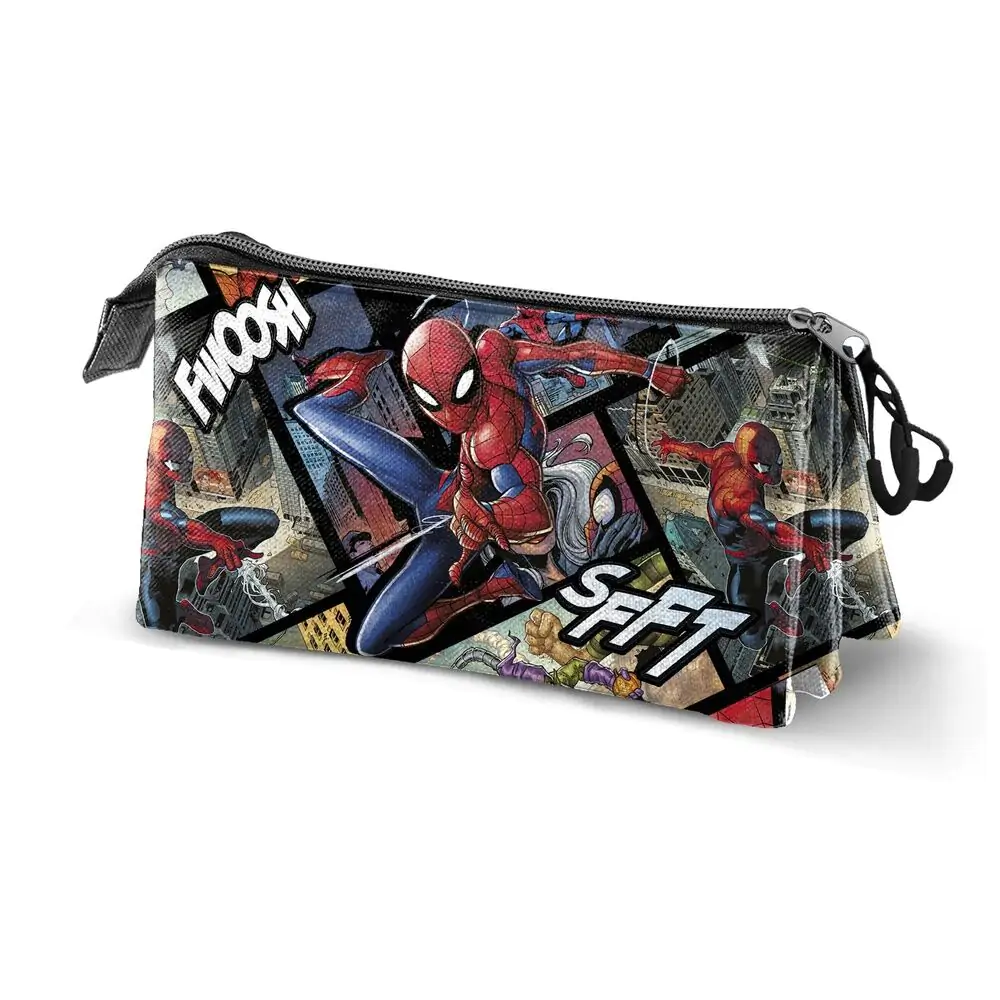 Marvel Spiderman Panels triple pencil case termékfotó