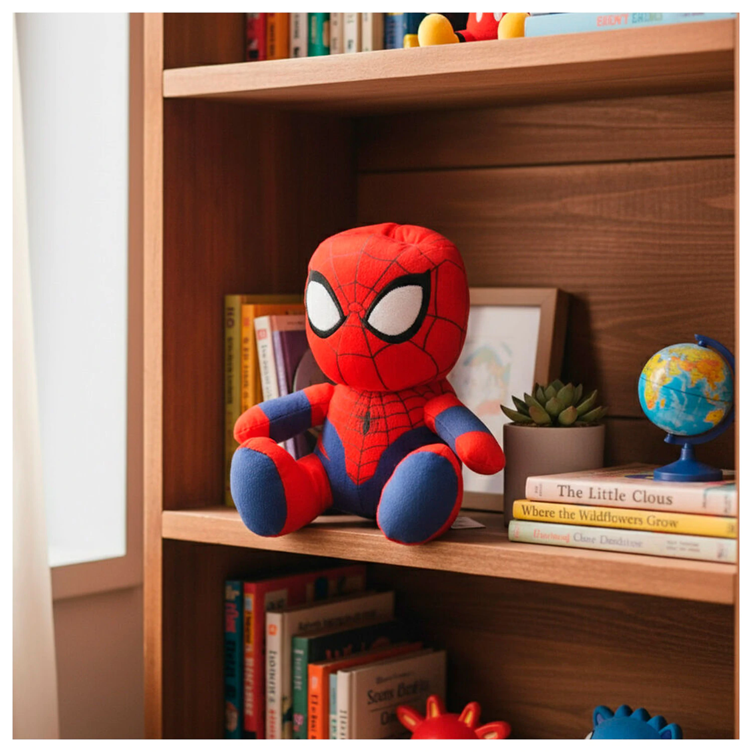 Marvel Spiderman money box plush toy 20cm product photo